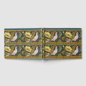 ピジョンブルーイエローフィッシュアールヌーボー ゲストブック (全面)