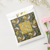 ピジョンブルーイエローフィッシュアールヌーボー フェイバーバッグ (封をした状態)