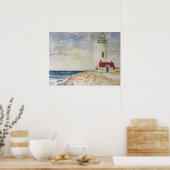 ピジョンポイントライトハウスカラフォニア ポスター (キッチン)