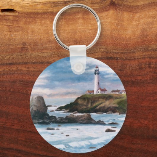 ピジョンポイントライトハウスキーチェーン キーホルダー (正面)