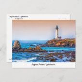 ピジョンポイントライトハウスポストカード ポストカード (正面/裏面)