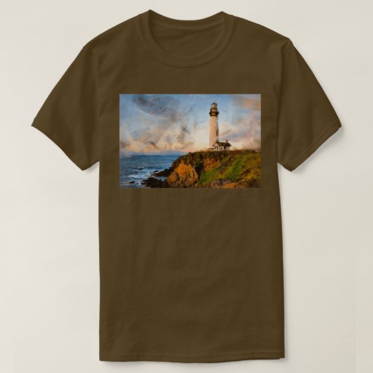 ピジョンポイントライトハウス3 Tシャツ (デザイン正面)