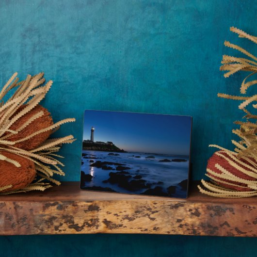 ピジョンポイントライトハウス |カリフォルニア州ハーフムーンベイ フォトプラーク (側面)