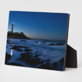 ピジョンポイントライトハウス |カリフォルニア州ハーフムーンベイ フォトプラーク (側面)