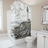 ピジョンポイントライトハウス シャワーカーテン (インサイチュ)