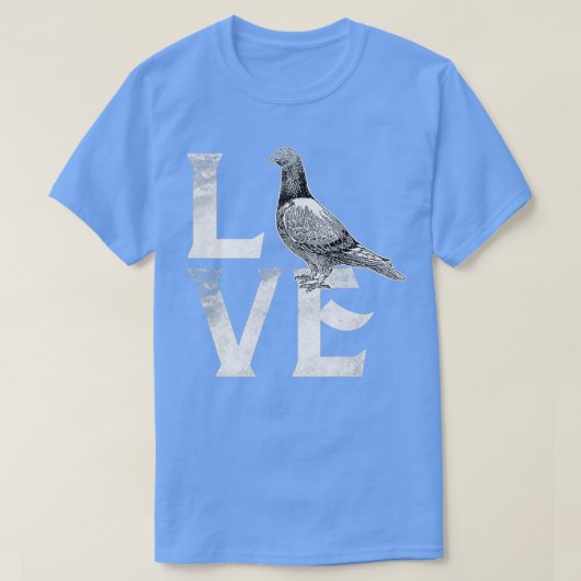 ピジョンポスト愛2 Tシャツ (デザイン正面)