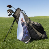 ピジョンポートレート ゴルフタオル (グリーン)