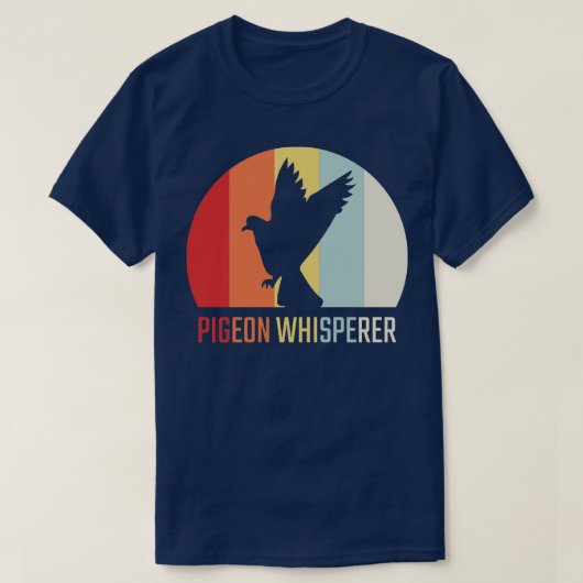 ピジョンレトロヴィンテージ2 Tシャツ (デザイン正面)