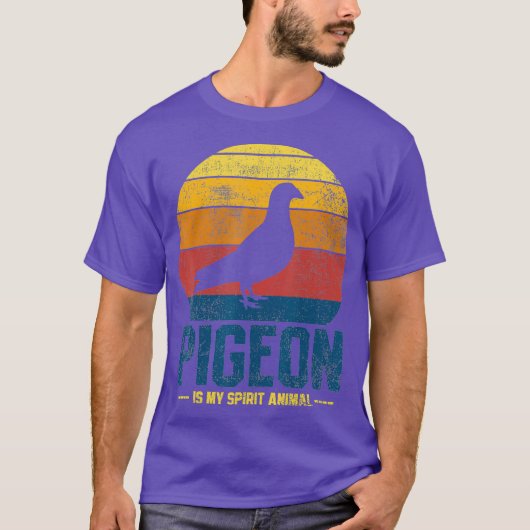 ピジョンレトロヴィンテージ Tシャツ (正面)
