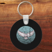 ピジョンレトロ キーホルダー (正面)