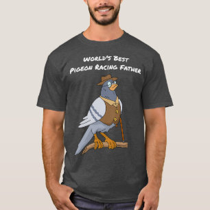 ピジョンレーシングギフト男性父親Fatherx27sデイピゲ Tシャツ