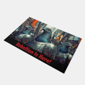 ピジョン軍 ドアマット (アングル)