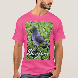 ピジョン顔 Tシャツ