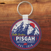 ピスガナショナルフォレストノースカロライナヴィンテージ キーホルダー (裏面)