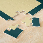 ピスガナショナルフォレストノースカロライナ – レトロ ジグソーパズル (側面)