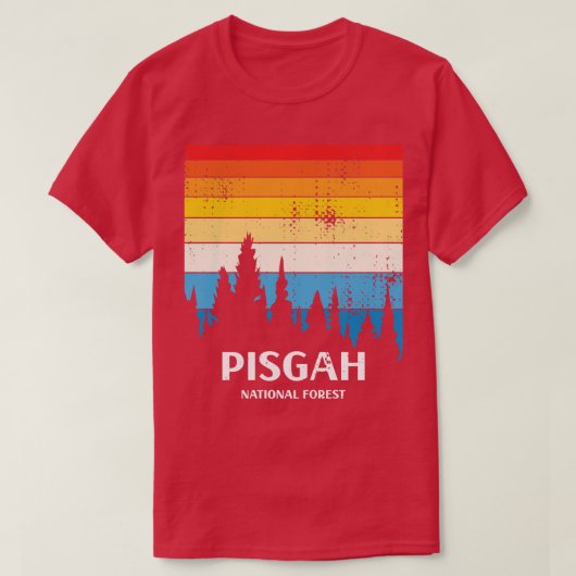 ピスガ国有林7 Tシャツ (デザイン正面)