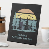 ピスガ国有林 台座サイン (インサイチュ)