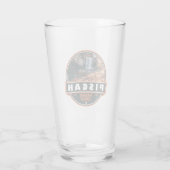 ピスガ国立森林ノースカロライナのエンブレム タンブラーグラス (裏面)