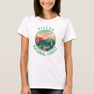 ピスガ国立森林動揺して圏 Tシャツ