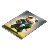 ピスキン・プロディギー：モルモット・クォーターバック、 ノートブック (左側)