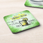 ピスコサワードリンクレシピ コースター (左側)