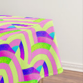 ピスタイリッシュクコンテンポラリー/イエローチェバロン テーブルクロス (インサイチュ)