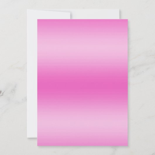 ピスタイリッシュンク40歳の誕生日 招待状 (裏面)