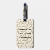 ピスタシオ ラゲッジタグ (裏面縦)