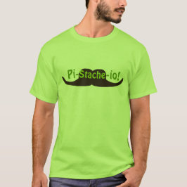 ピスタシオPi stache ioの髭 Tシャツ