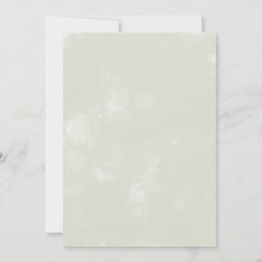 ピスタチオのアイスクリームのソーシャルブライダルシャワーの招待 招待状 (裏面)