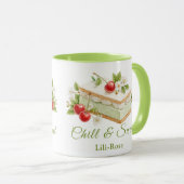 ピスタチオのアイスクリームサンドイッチの日 マグカップ (正面右)