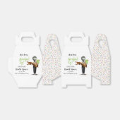 ピスタチオのアイスクリームブライダル フェイバーボックス (折り畳みなし)