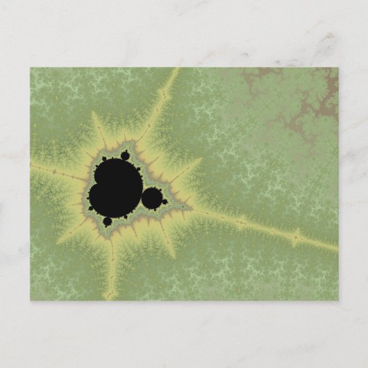 ピスタチオ小ブロット葉書 ポストカード (正面)