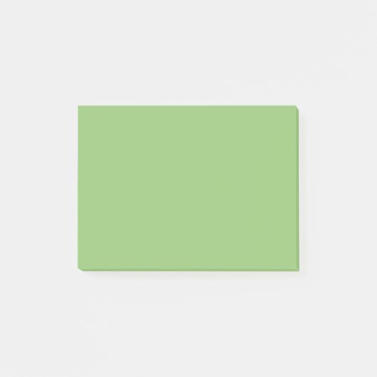 ピスタチオ無地のカラー ポストイット (正面)