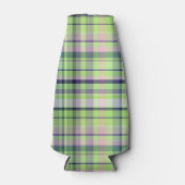 ピスタチオ・ピンク・ネイビーWhtマ名門私立校風のドラス ボトルクーラー (正面)