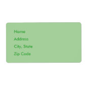 ピスタチオ ラベル (正面)