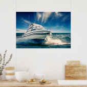 ピスター来港への動力船 ポスター (キッチン)