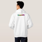 ピステ公式ホディの上のプバザウルス パーカ (裏面フル)