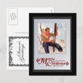 ピストの準備ができている シーズンポストカード (正面/裏面)