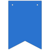 ピストコンテンポラリーライワイン青/青デザイン バンティングフラッグ (第2の旗)