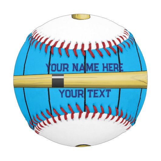 ピストパーソナライズされたリ 野球ボール (正面)