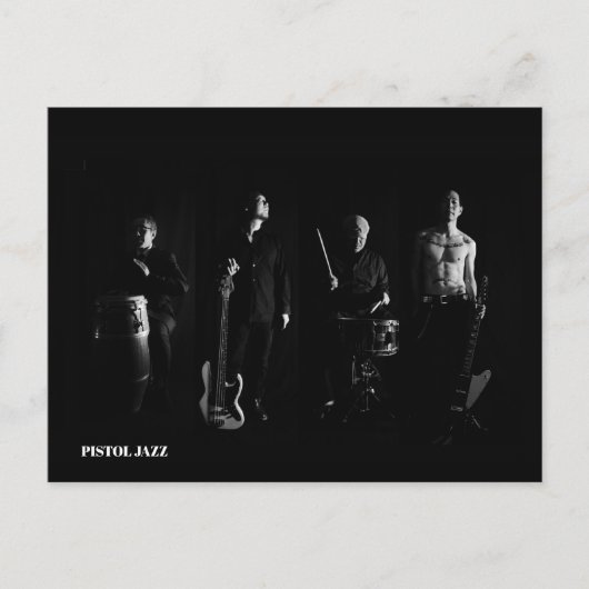 ピストルジャズ ポストカード (正面)