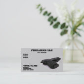 ピストル銃の名刺 名刺 (スタンド正面)