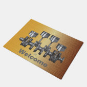 ピストンクランク軸 ドアマット (アングル)