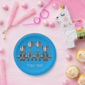 ピストンクランク軸 ペーパープレート (パーティー)