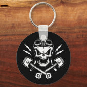 ピストンピストフII キーホルダー (正面)