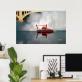 「ピストン動力」 ポスター (ホームオフィス)