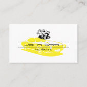 ピストン車エンジン |エンジニア |ピストン 名刺 (正面)