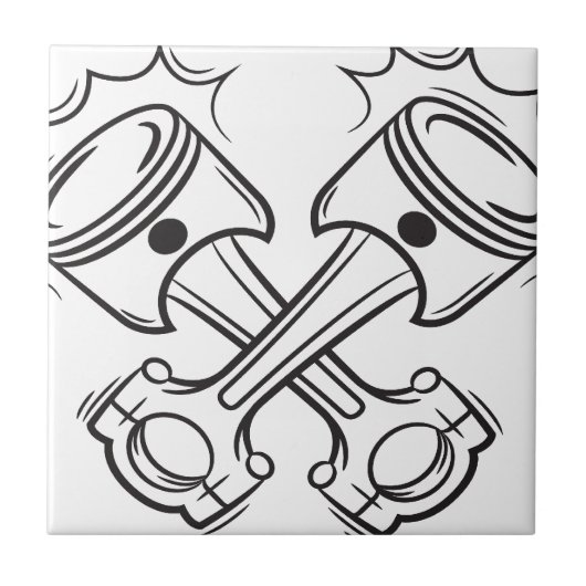 ピストン タイル (正面)