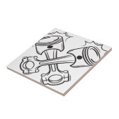 ピストン タイル (側面)